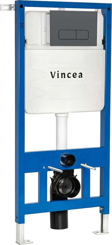 Система инсталляции для унитазов Vincea VIS-601, с кнопкой смыва VFP-002GM вороненая сталь Sancos — официальный сайт