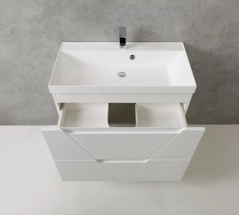 Тумба под раковину без столешницы BelBagno Vittoria 80 bianco lucido Sancos — официальный сайт