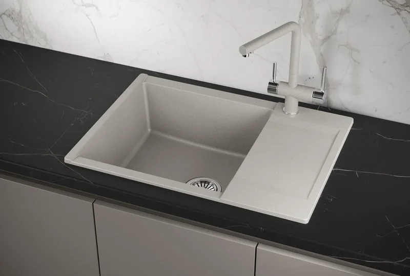 Мойка кухонная Granula Estetica 7003, базальт Sancos — официальный сайт