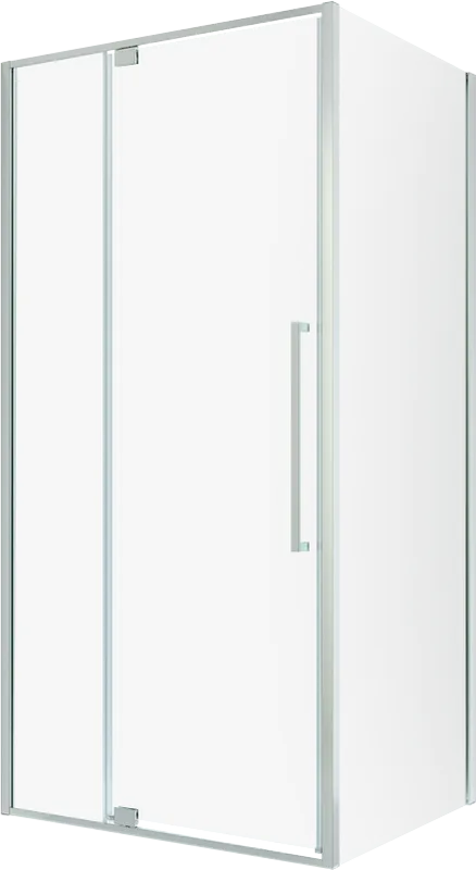 Душевой уголок Black&White Stellar Wind S812 CF 90х90, профиль хром, стекло матовое Sancos — официальный сайт