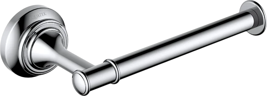 Держатель туалетной бумаги AQUATEK Классик AQ4508CR хром Sancos — официальный сайт