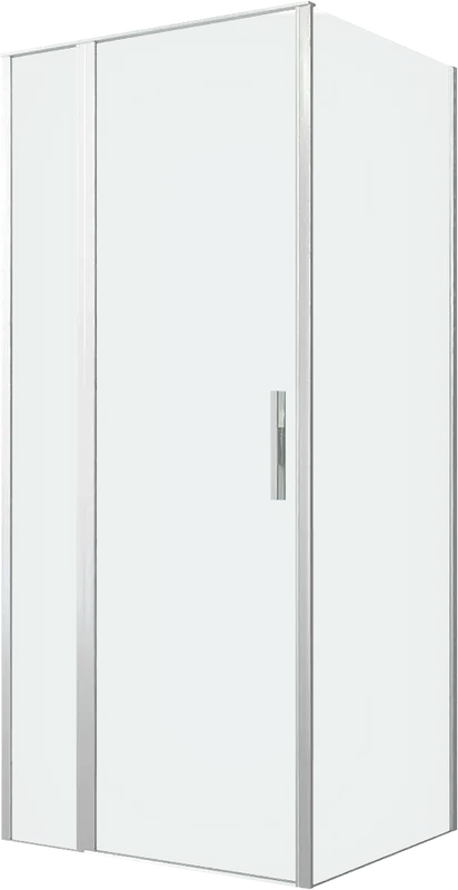 Душевой уголок Allen Brau Priority 90x80, профиль серебро браш, стекло прозрачное Sancos — официальный сайт