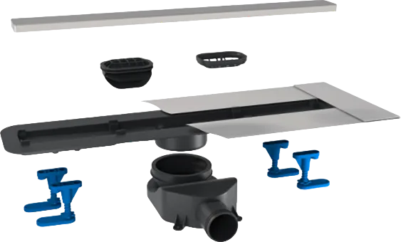 Душевой трап (лоток) BETTOSERB Frameless Line 650 Drain, матовый хром Sancos — официальный сайт