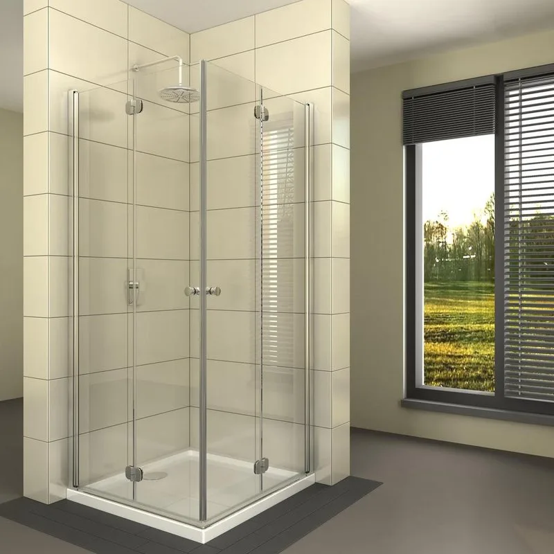 Душевой уголок Radaway EOS KDD-B 80x90 прозрачное стекло Sancos — официальный сайт