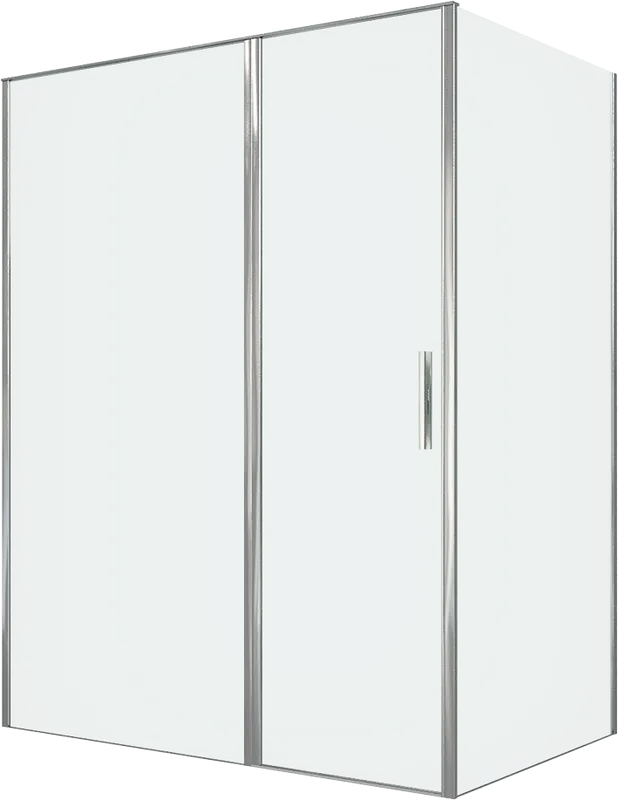 Душевой уголок Allen Brau Priority 160x100, профиль хром, стекло прозрачное Sancos — официальный сайт
