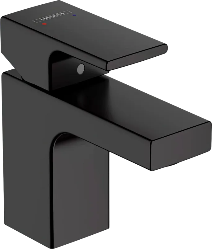 Смеситель для раковины Hansgrohe Vernis Shape 71567670 черный Sancos — официальный сайт