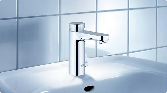 Смеситель для раковины Grohe 36317000 хром Sancos — официальный сайт