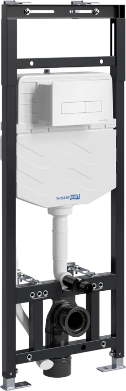 Система инсталляции для унитазов Wasserkraft Alme 15TLT.010.ME.WH03, с кнопкой смыва белой Sancos — официальный сайт