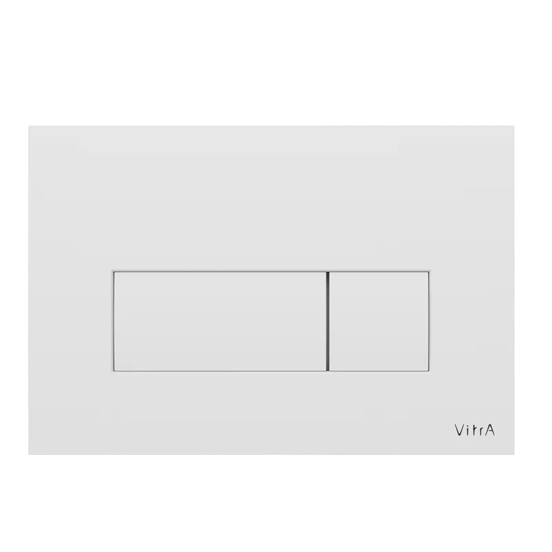 Кнопка смыва VitrA Root Square 740-2300 белая глянцевая Sancos — официальный сайт