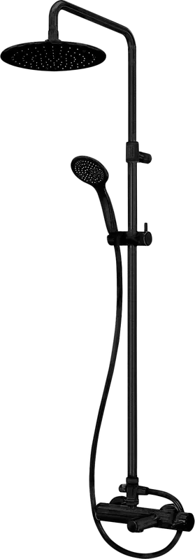 Душевая стойка Cezares Czr CZR-B-CVD-NOP, черная Sancos — официальный сайт