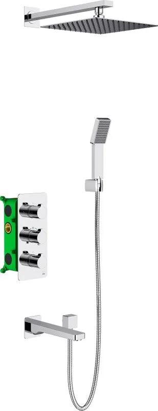 Душевой комплект Timo Petruma SX- 5149/00SM chrome, С ВНУТРЕННЕЙ ЧАСТЬЮ Sancos — официальный сайт