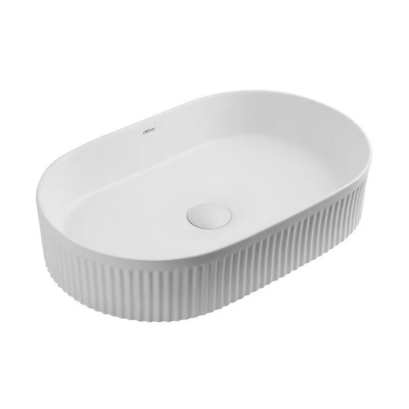Накладная раковина Abber Bequem AC2116MW матовая белая Sancos — официальный сайт