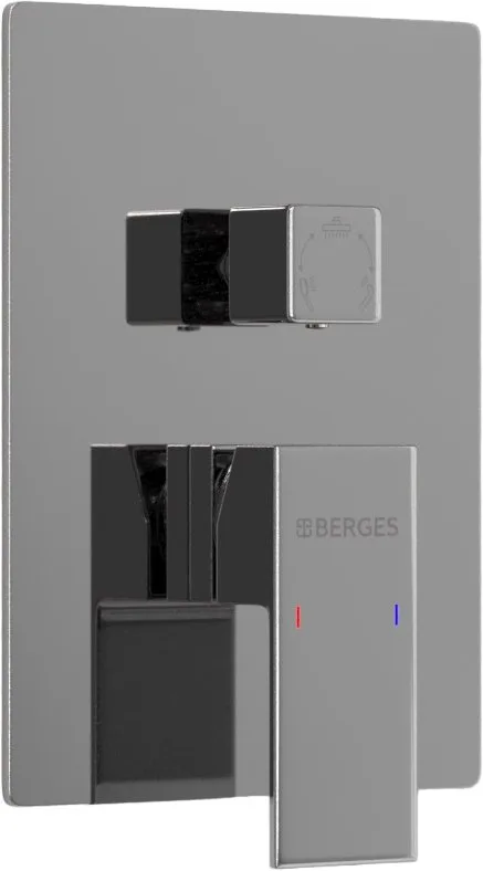 Душевой комплект Berges Nardis 2S 071001, С ВНУТРЕННЕЙ ЧАСТЬЮ, хром Sancos — официальный сайт