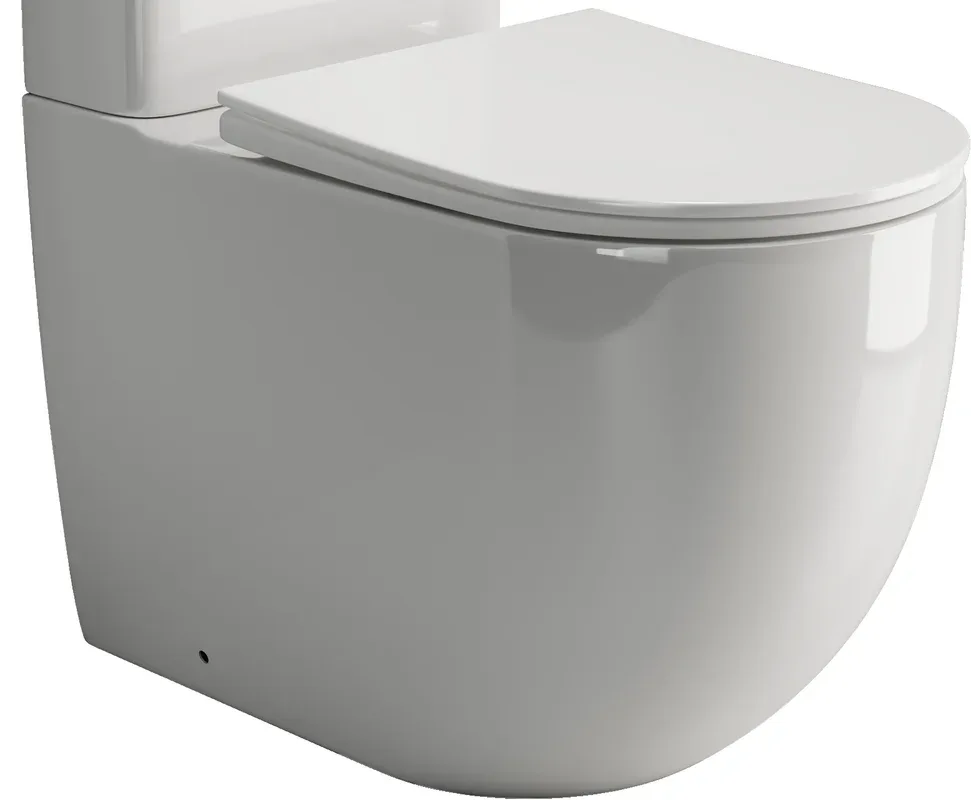 Чаша для унитаза-компакта Ceramicanova Mia Rimless Mia CN1801-B Sancos — официальный сайт