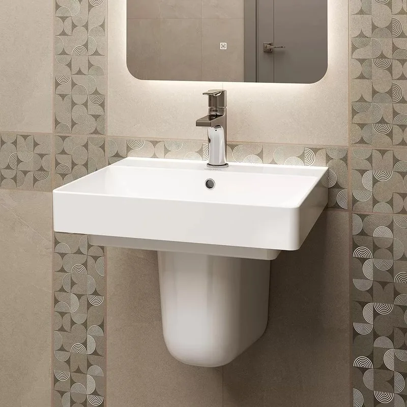 Мебельная раковина KERAMA MARAZZI Pro PROR.wb.50 белая Sancos — официальный сайт