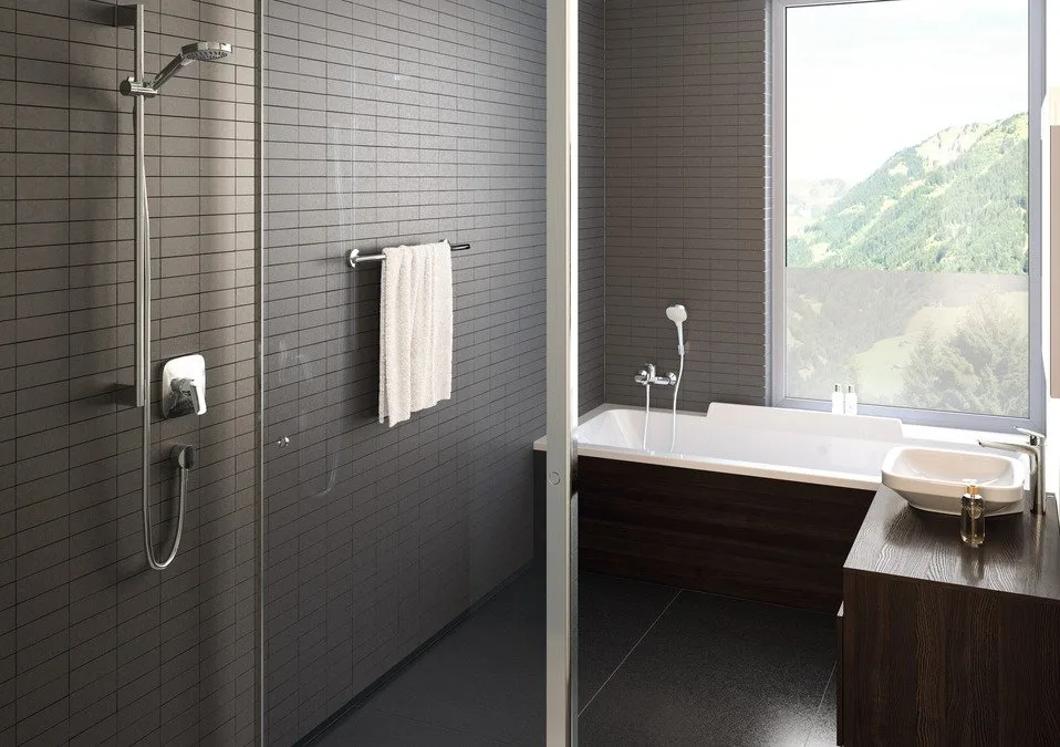 Душевой гарнитур Hansgrohe Croma Select E Multi 26590400 Sancos — официальный сайт