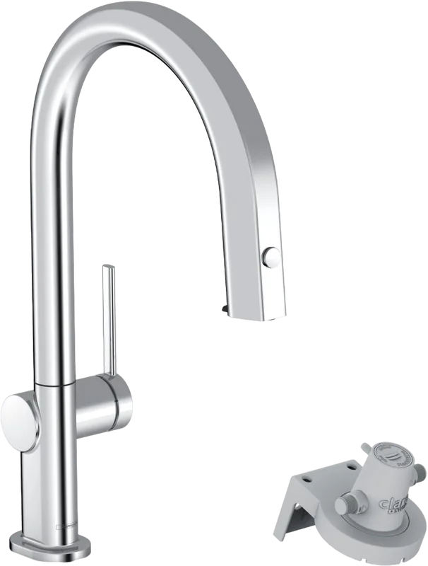 Смеситель для кухни Hansgrohe Aqittura M91 76803000 хром Sancos — официальный сайт