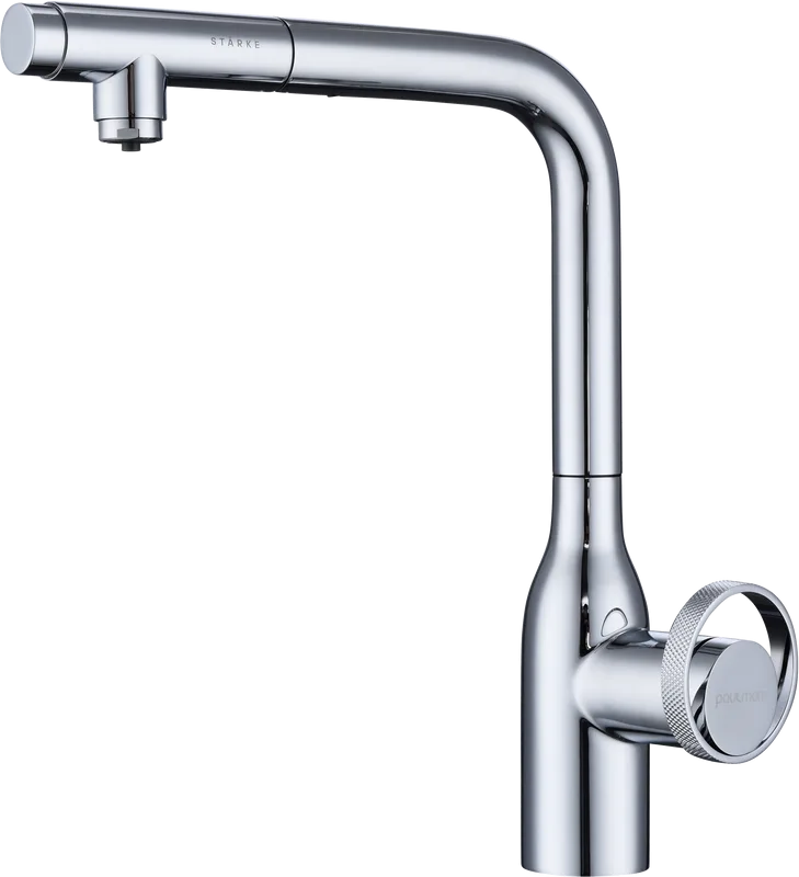 Смеситель для кухни Paulmark Urban Ur213104-CR хром Sancos — официальный сайт