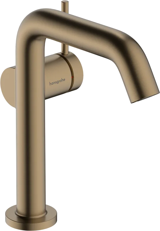 Смеситель для раковины Hansgrohe Tecturis S Fine 150 CoolStart 73340140 шлифованная бронза Sancos — официальный сайт