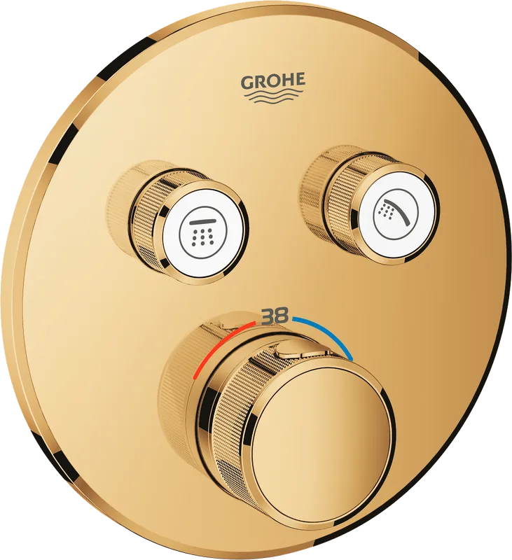 Термостатический смеситель встраиваемый Grohe Grohtherm SmartControl 29119GL0 для душа, холодный рас Sancos — официальный сайт