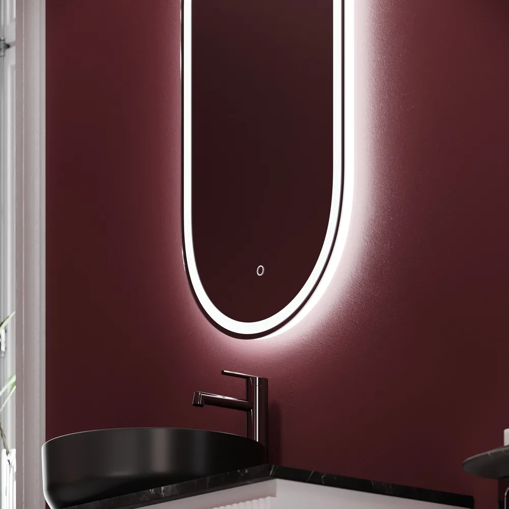 Зеркало Sancos Oval OV45F 45 см Sancos — официальный сайт