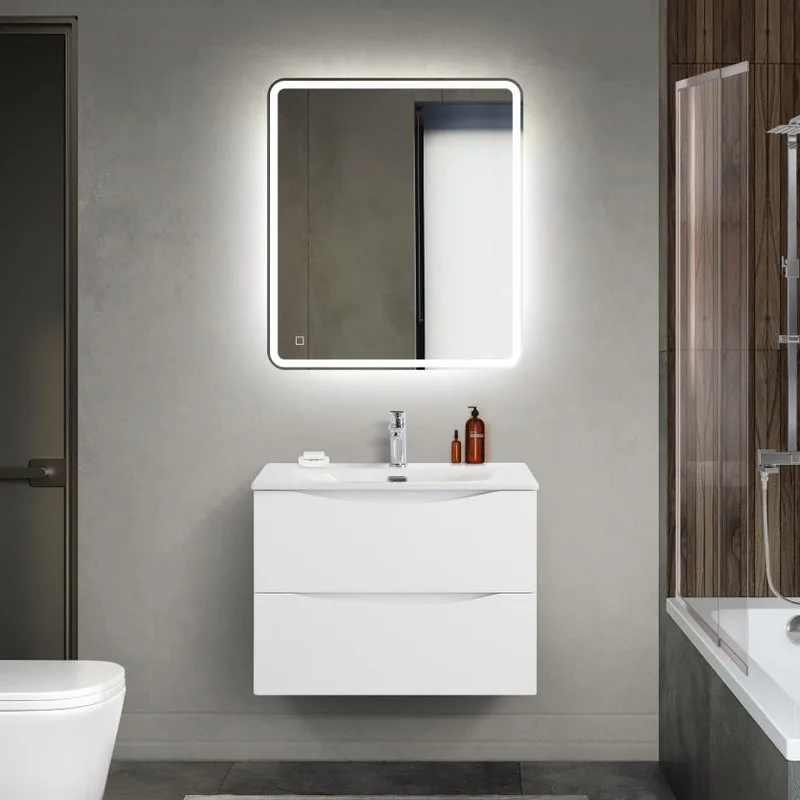Тумба под раковину без столешницы BelBagno Marino-cer-mini 70 подвесная, bianco lucido Sancos — официальный сайт