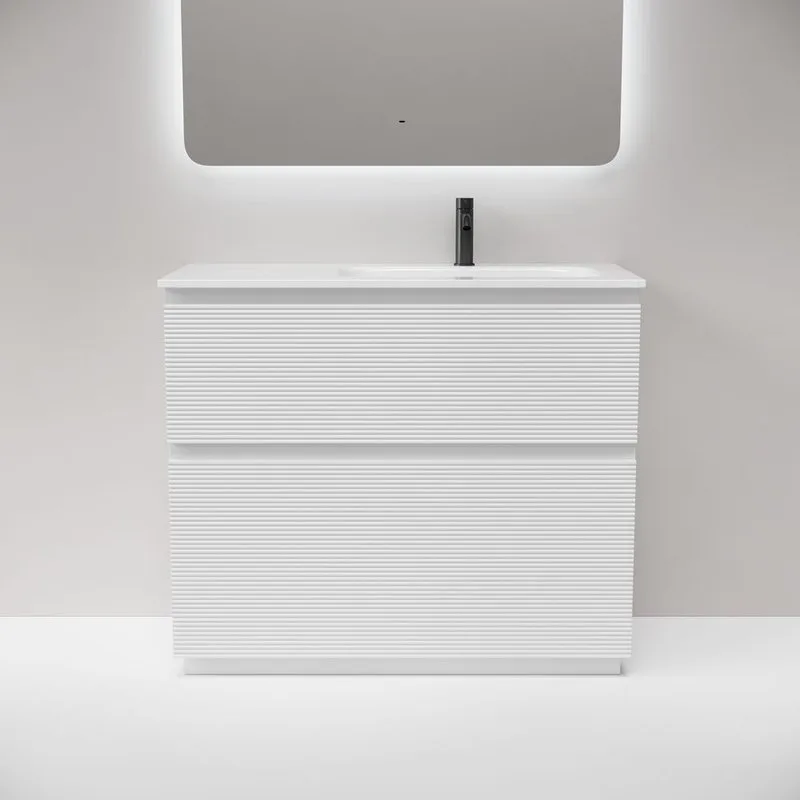 Тумба под раковину Sancos Folk Floor 100 напольная правая Bianco (белый), FL100FRW Sancos — официальный сайт