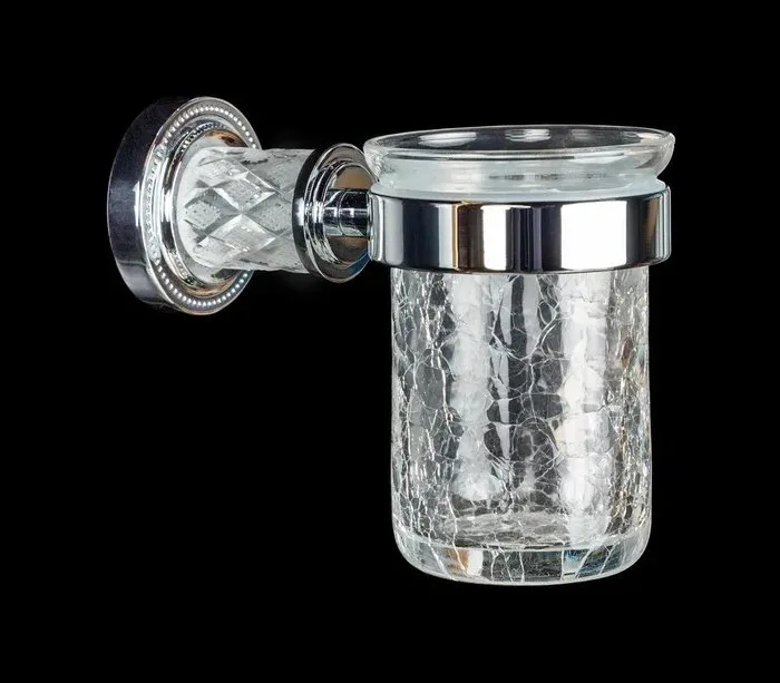 Стакан Boheme Murano Cristal 10904-CRST-CH хром Sancos — официальный сайт