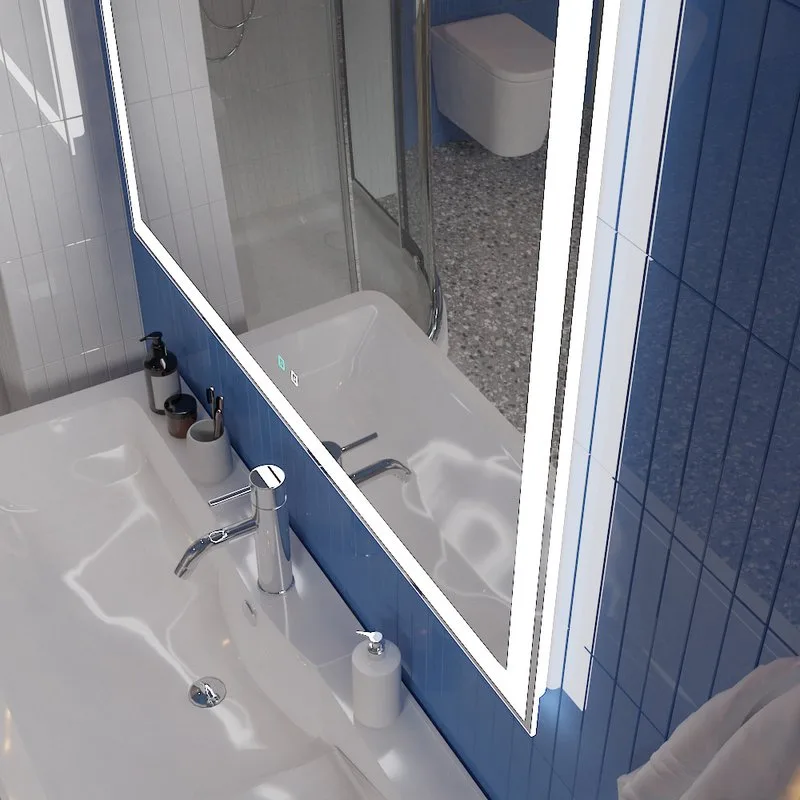 Зеркало BelBagno SPC-GRT-1000-800-LED-TCH-SND с голосовым управлением и подогревом Sancos — официальный сайт