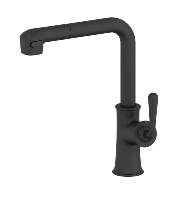 Смеситель для кухни Wonzon & Woghand WW-88439008A-MB матовый черный Sancos — официальный сайт