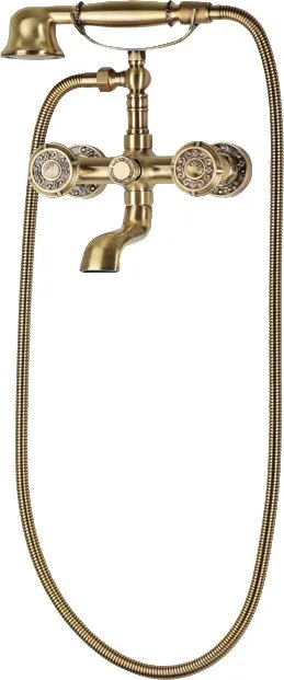 Смеситель для ванны с душем Bronze de Luxe 10119 Sancos — официальный сайт