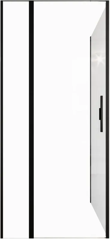 Душевой уголок Allen Brau Priority 90x80, профиль черный браш, стекло прозрачное Sancos — официальный сайт