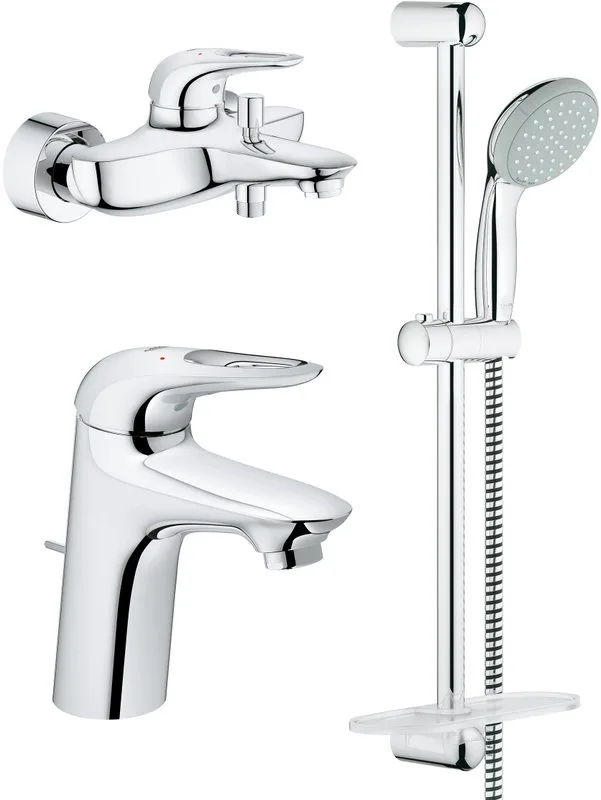 Комплект для ванной Grohe Eurostyle New 124416 Sancos — официальный сайт