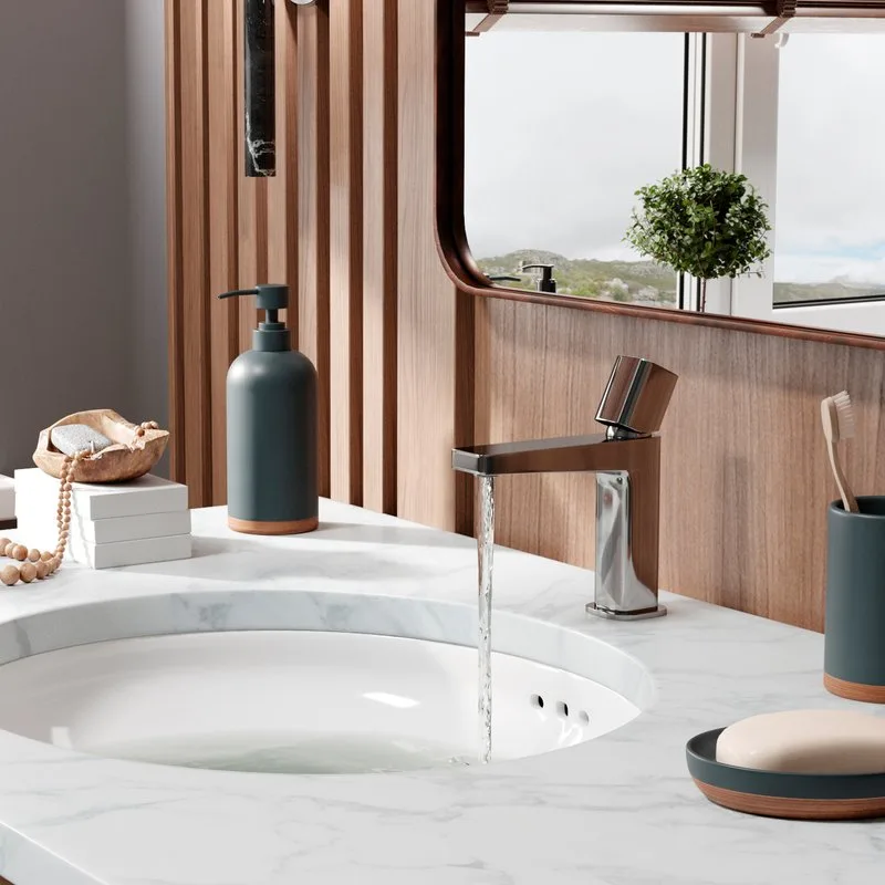 Смеситель для раковины Wasserkraft Naab 8603 хром Sancos — официальный сайт