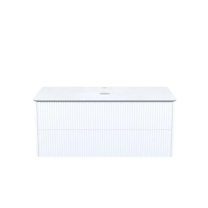 Тумба под раковину без столешницы IDDIS Aiger 100 подвесная, матовая белая soft touch Sancos — официальный сайт