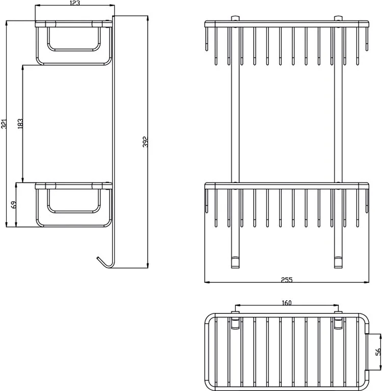 Полка Zorg Antic AZR U-3 BR Sancos — официальный сайт