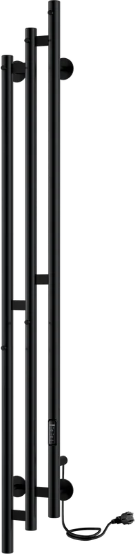 Полотенцесушитель электрический Indigo Sky LSKE150-17BRRt черный муар Sancos — официальный сайт