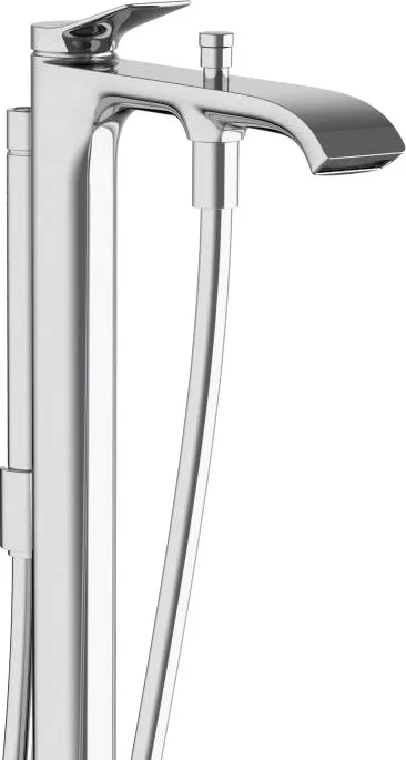 Напольный смеситель для ванны с душем Hansgrohe Vivenis 75445000, хром Sancos — официальный сайт