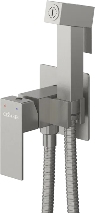 Гигиенический душ Cezares Slider SLIDER-DIF-IN С ВНУТРЕННЕЙ ЧАСТЬЮ, сатин Sancos — официальный сайт