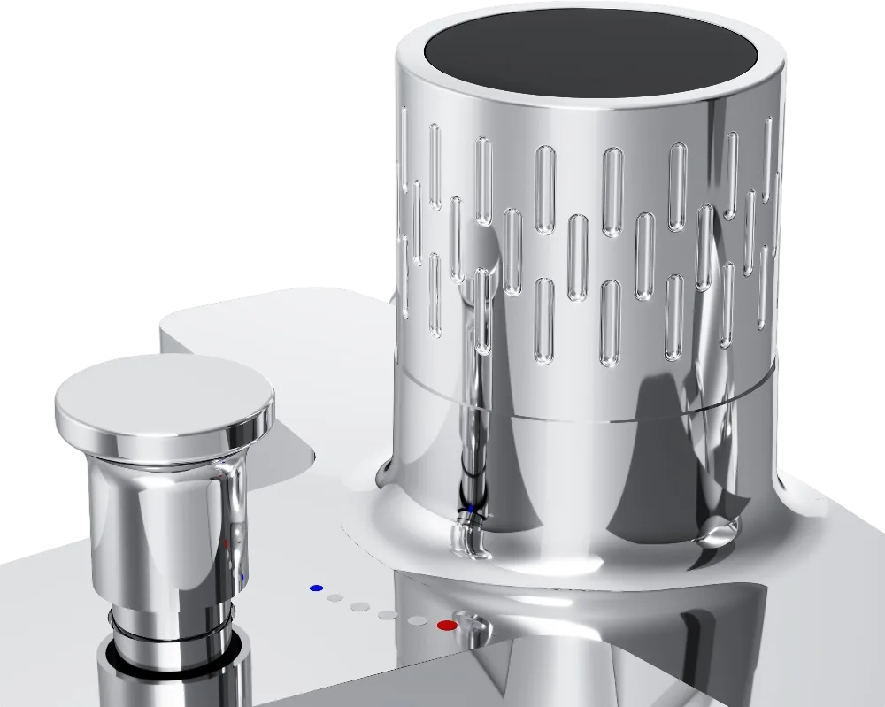Смеситель для ванны с душем AM.PM Gem F90A10400, хром Sancos — официальный сайт