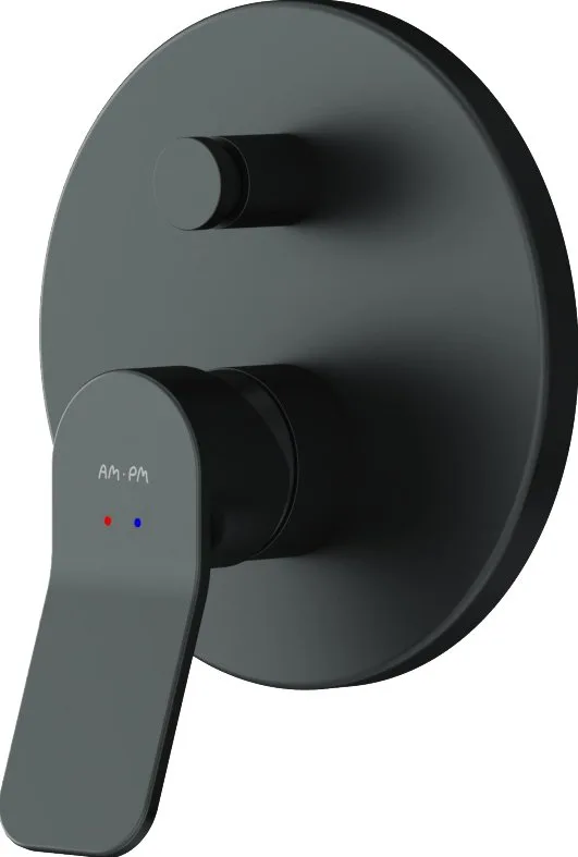 Душевой комплект AM.PM X-Joy FB85A1RH02, С ВНУТРЕННЕЙ ЧАСТЬЮ, для душа, чёрный Sancos — официальный сайт