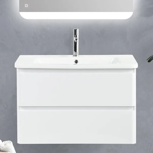 Тумба под раковину без столешницы BelBagno Albano-Cer 80 подвесная, bianco lucido Sancos — официальный сайт