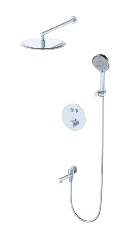 Душевой комплект Wonzon & Woghand WW-88929010-CR, С ВНУТРЕННЕЙ ЧАСТЬЮ, хром Sancos — официальный сайт