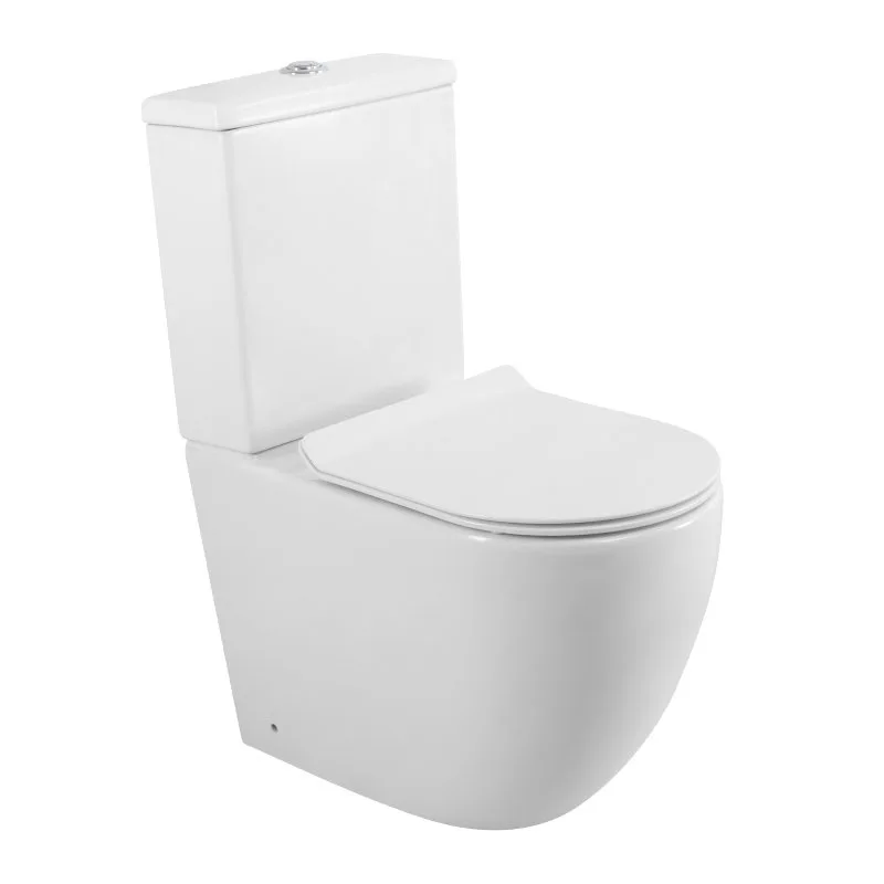 Унитаз-компакт напольный BelBagno Amanda BB051CPR BB076SC с микролифтом, безободковый, белый Sancos — официальный сайт