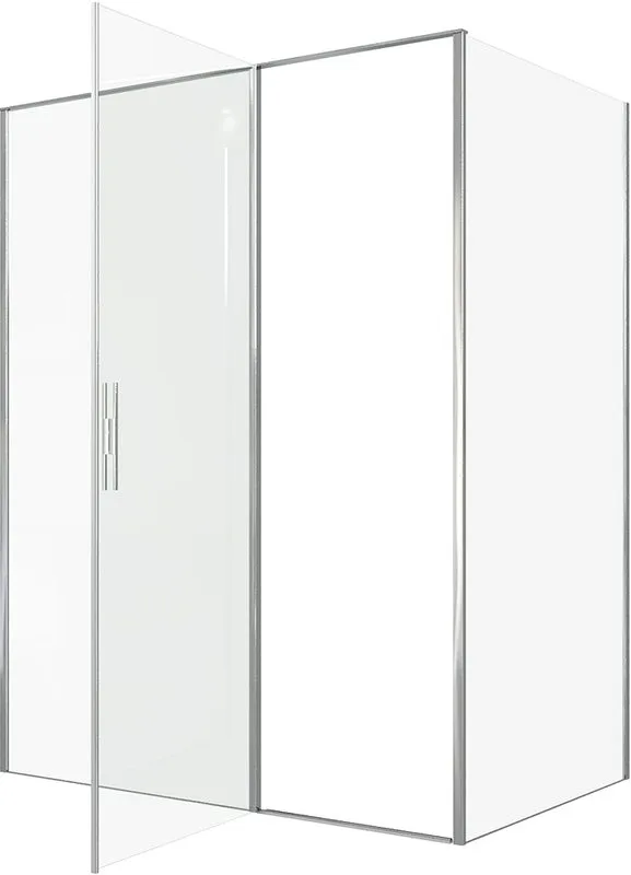 Душевой уголок Allen Brau Priority 160x100, профиль хром, стекло прозрачное Sancos — официальный сайт