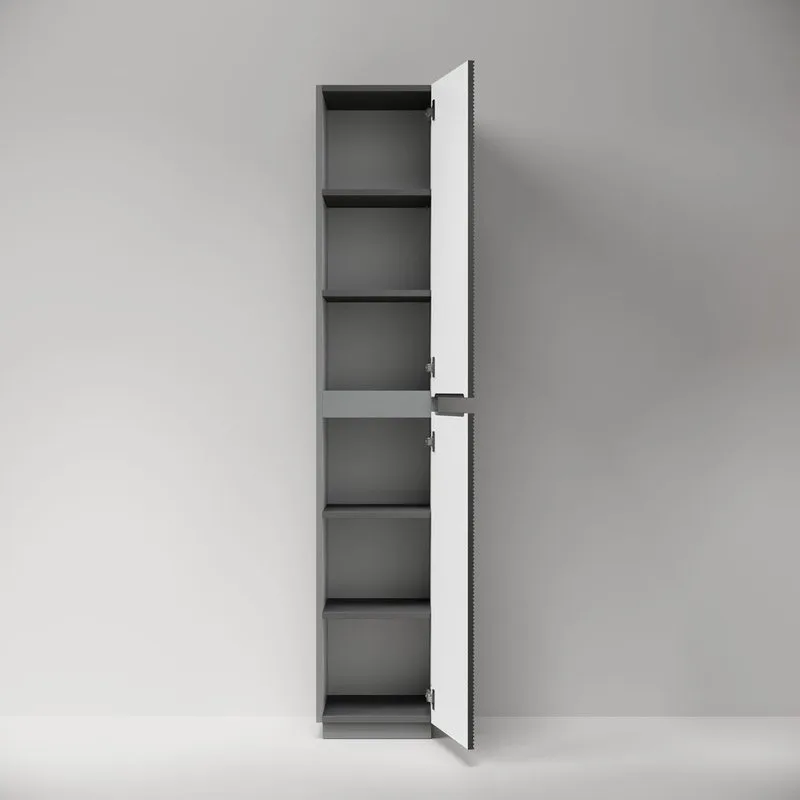 Шкаф-пенал для ванной напольный Sancos Folk Floor 350х350х1880 мм, Grey soft Sancos — официальный сайт