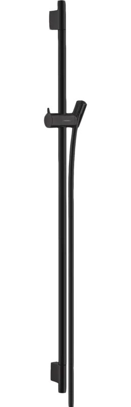 Душевая штанга Hansgrohe Unica 28631670 90 см, матовая черная Sancos — официальный сайт
