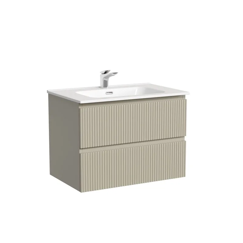 Тумба под раковину Sancos подвесная Snob T 70 Beige Soft SNT70CE Sancos — официальный сайт