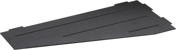 Полка Bemeta Cytro 101302400 угловая, черная