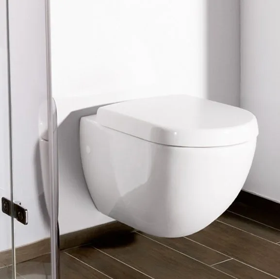 Чаша для унитаза подвесного Villeroy & Boch Subway Plus 2.0 5606 10R1 укороченная, alpin Sancos — официальный сайт